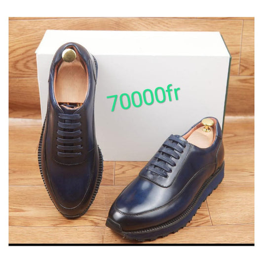 Soulier Montante En Cuir