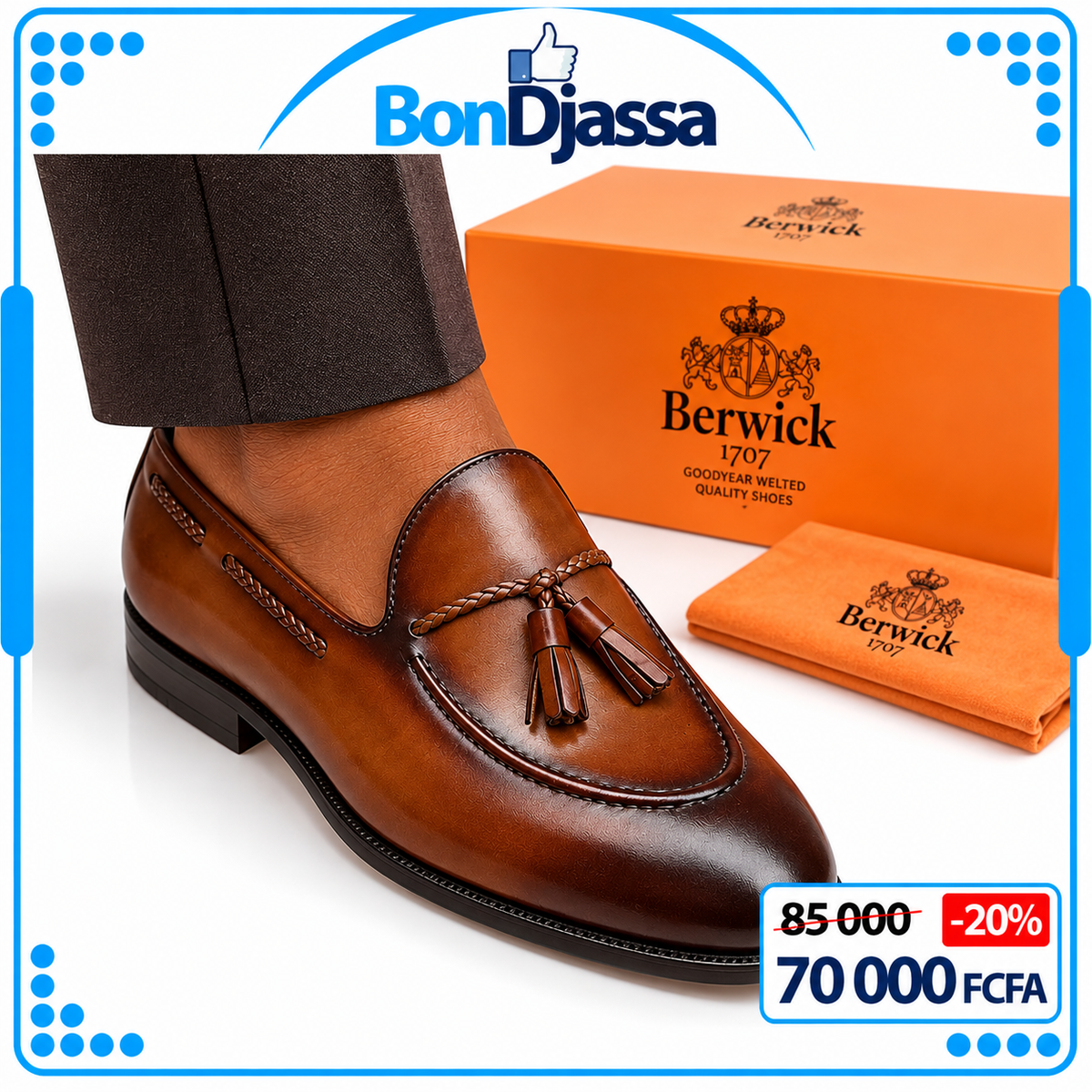 B€ W.CK Lamarque parisienne en cuir