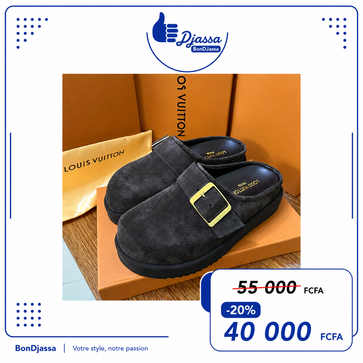 LV matière en daim