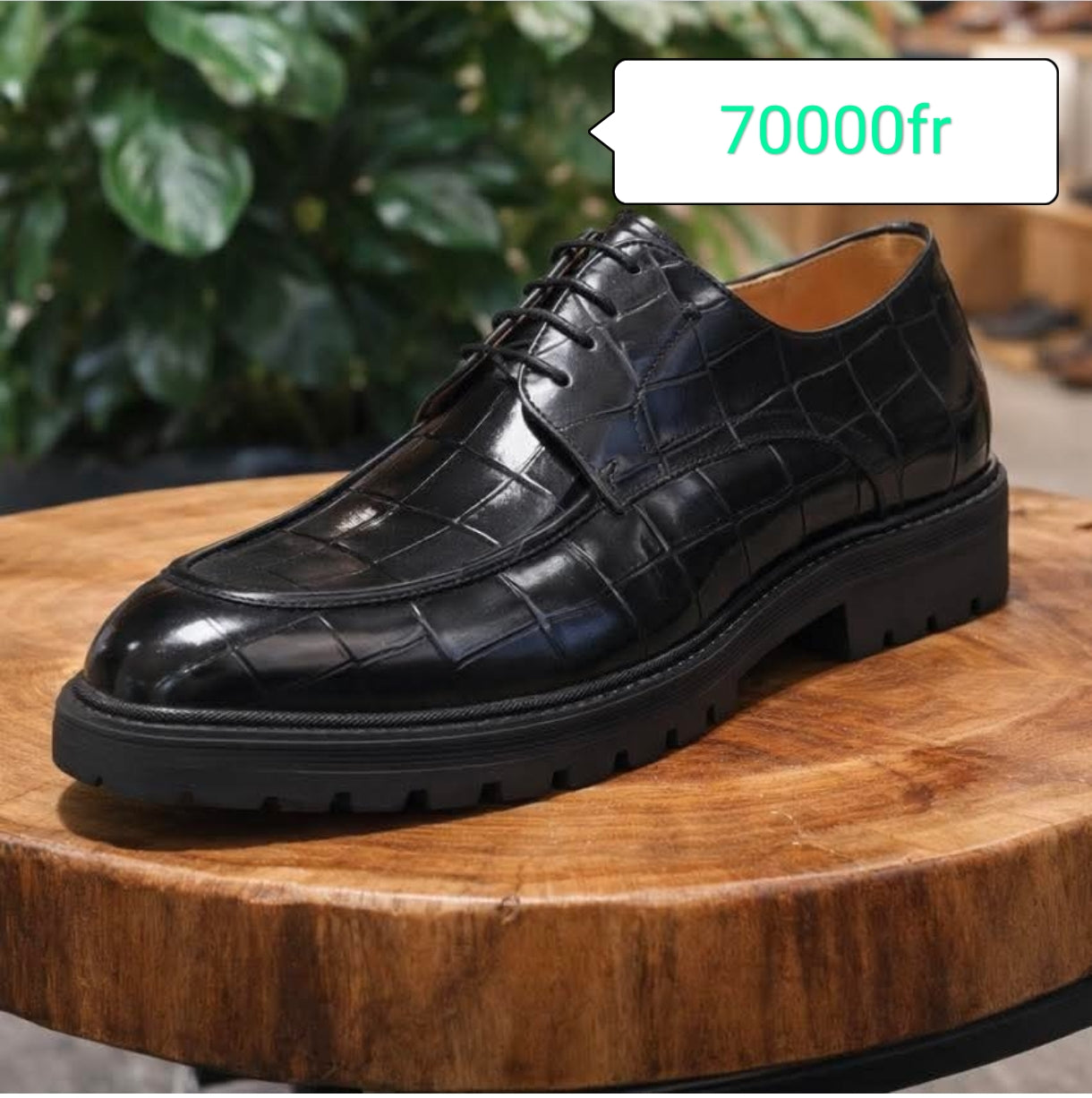 Soulier en cuir