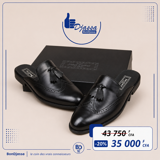 Babouche cuir classique 2