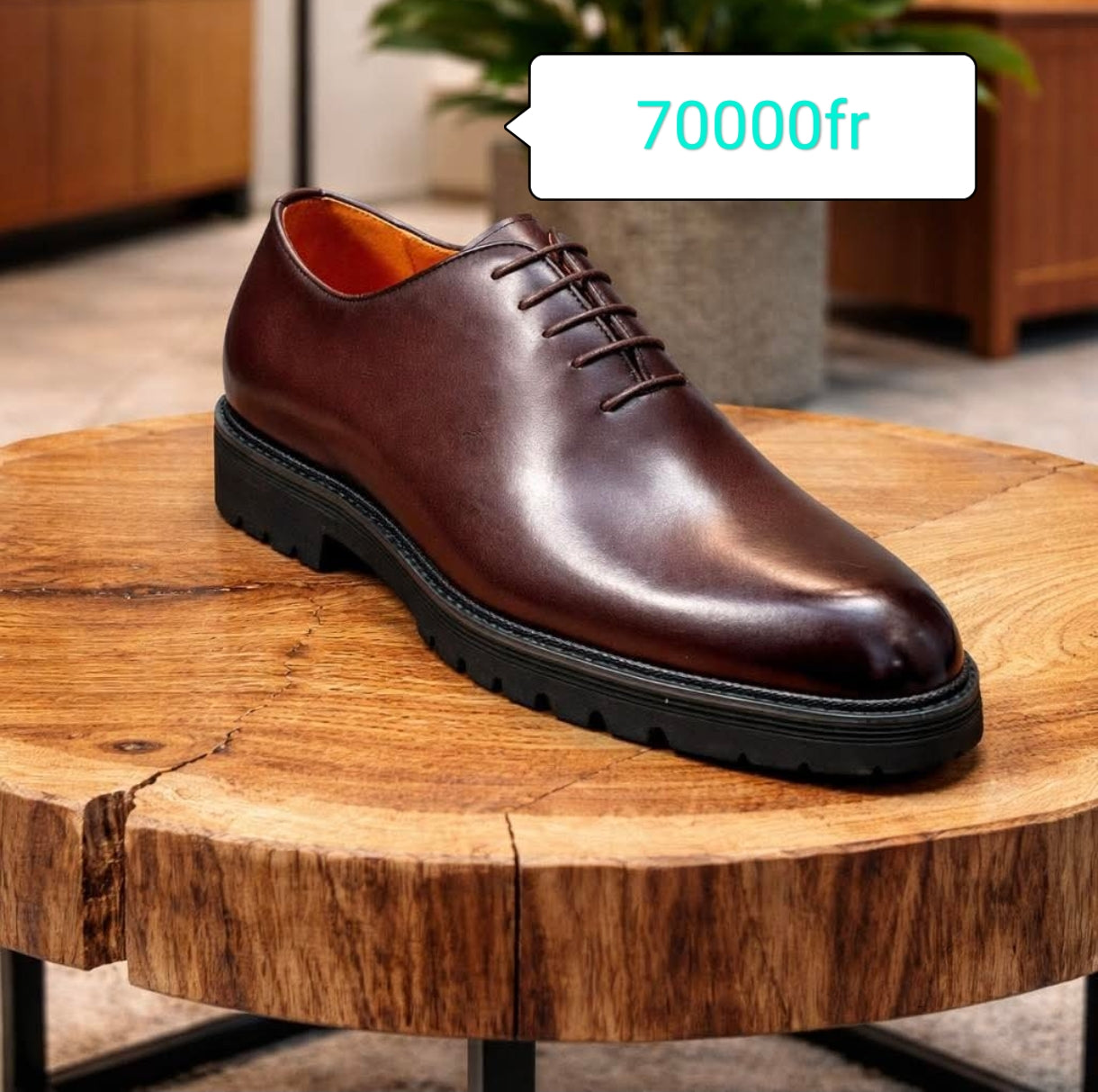 Soulier en cuir