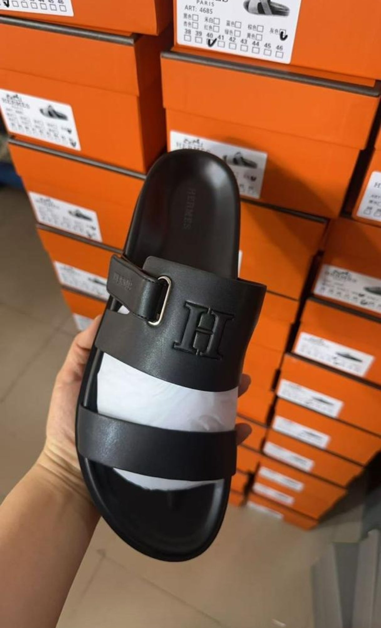 H€RMES SELLEME GOMME METiÈR CUIR